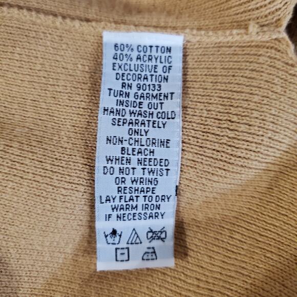 Bob Mackie Wearable Art Native Embroidered Feather Button Cardigan Sweater Sz XS - Picture 8 of 11